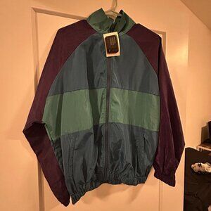 Blue Purple Aqua Striped